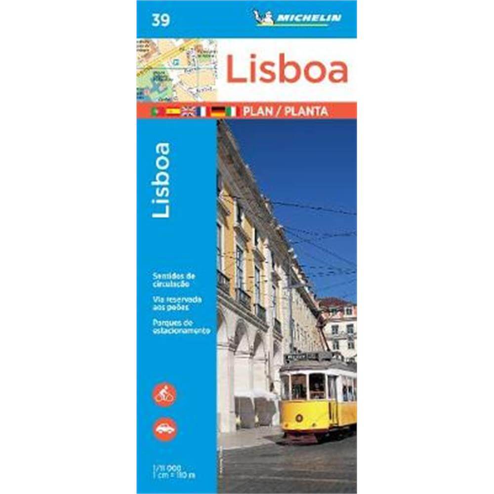 Michelin Lisbon Map 39 (Paperback)